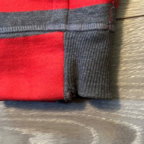 Y2K Lululemon Striped Scuba Heavyweight Cotton Hoodie - Picture 5 of 6